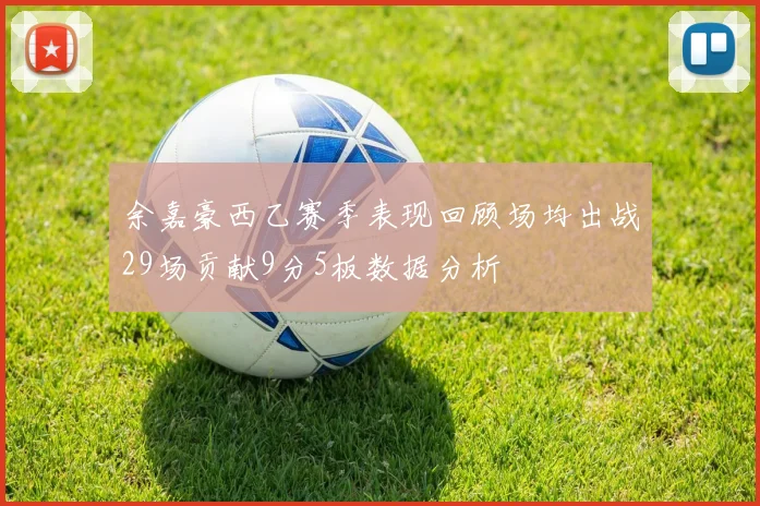余嘉豪西乙赛季表现回顾场均出战29场贡献9分5板数据分析